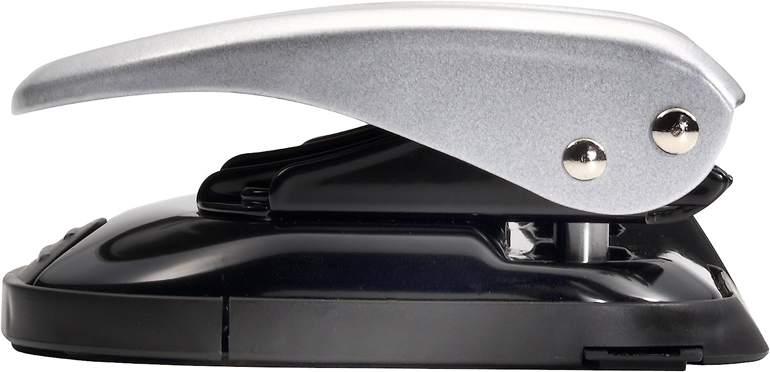 Bostitch Office EZ Squeeze Reduced Effort 2-Hole Punch, 20 Sheets, Locking Handle, Silver (2310) - Image 10